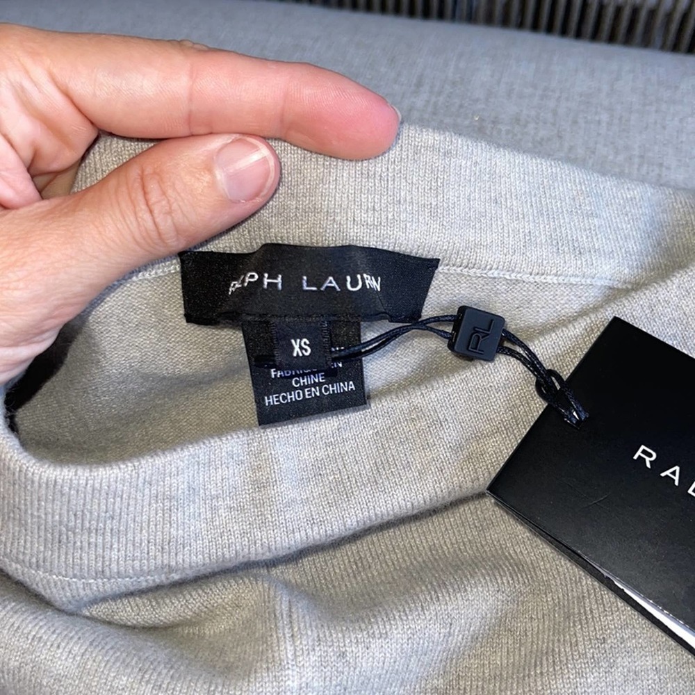 ralph lauren // black label cashmere blend pull on pants nwt - Picture 3 of 8